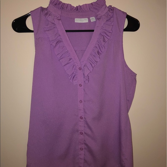 Purple NY&CO button up❤️ - Picture 1 of 3